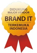 Didukung major vendor brand IT terkemuka Indonesia