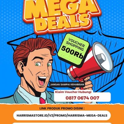 Temukan Laptop Berkualitas dengan Harga Terjangkau di Harisma Mega Deals! Tawaran Gak Masuk Akal