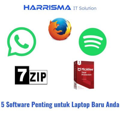 5 Software Penting untuk Laptop Baru Anda