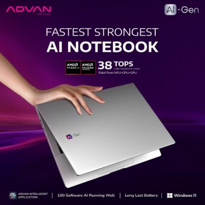 Advan AI: Laptop Cerdas untuk Generasi Muda