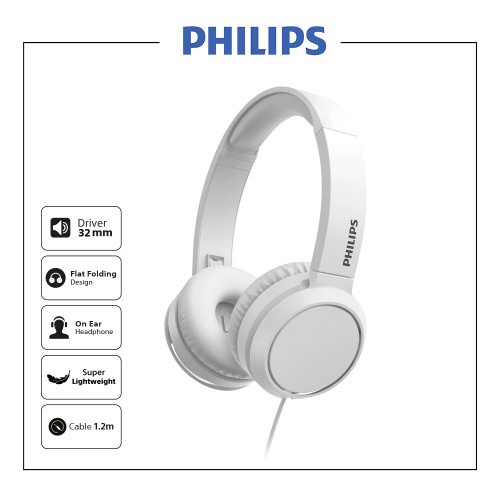 Headset Philips TAH4105 WHITE