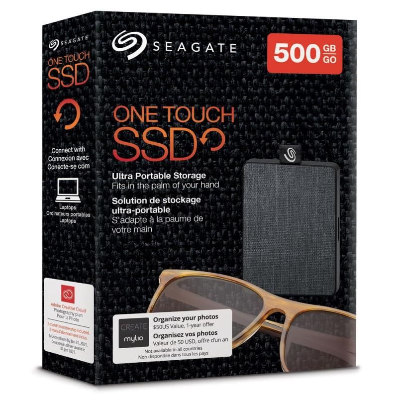 SSD eksternal seagate one touch 500GB