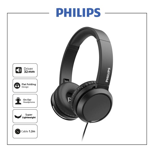 Headset Philips TAH4105 BLACK