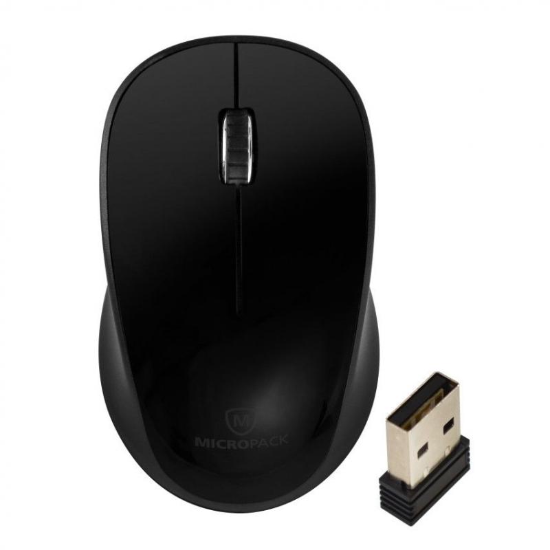 Micropack Silent Wireless Mouse MP-771W ST - Hitam