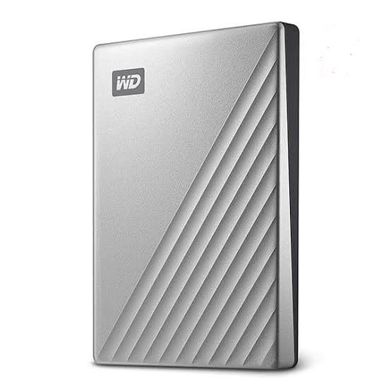 EXT HDD 2TB WD My Passport Ultra Silver
