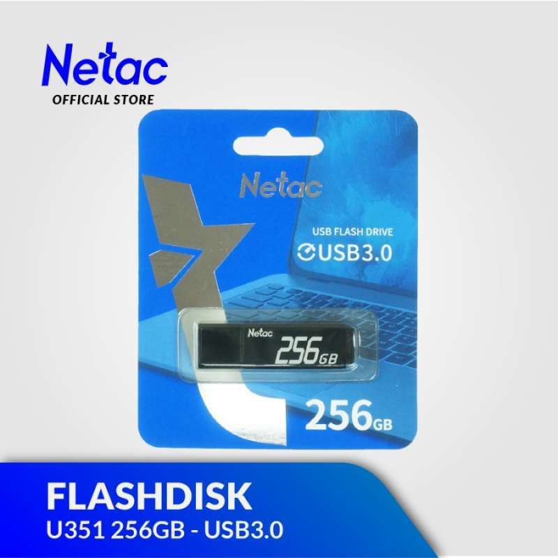 NETAC FLASHDISK U351 256GB USB 3.1 METAL DESIGN