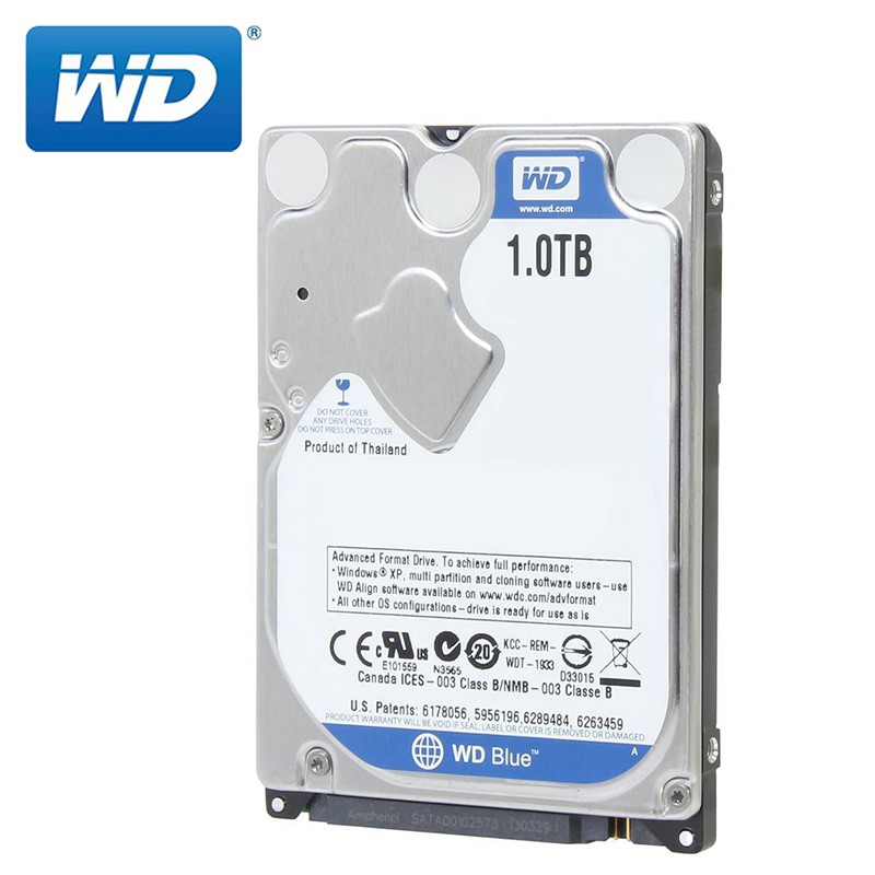 WD HDD Internal Blue 1 TB 2.5
