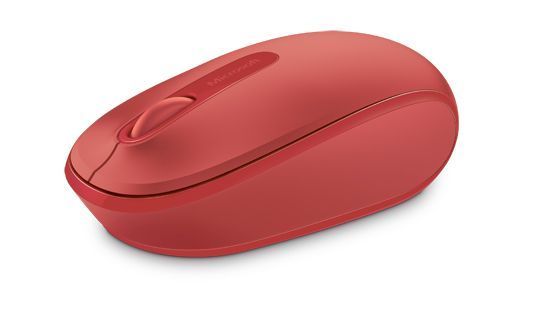 Microsoft Mobile Wireless Mouse -1850 - U7Z-00040 - Merah