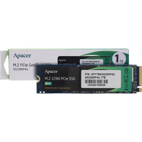 APACER  AP1TBAS2280P4U-1  [SSD Internal APACER M.2 NVME 1TB Up to 3500MB/s]