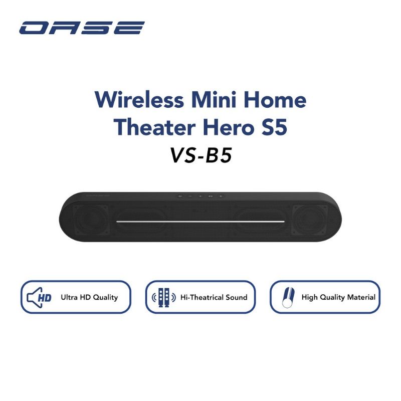 Oase Speaker Bluetooth Hero S5 VS-B5 BLACK
