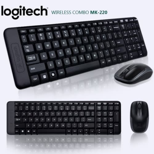 LOGITECH Keyboard & Mouse MK 220