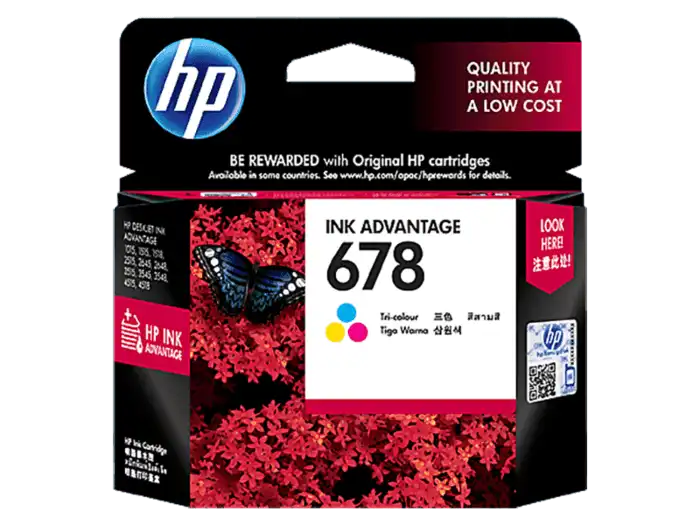HP Tinta Catridge 678 Color