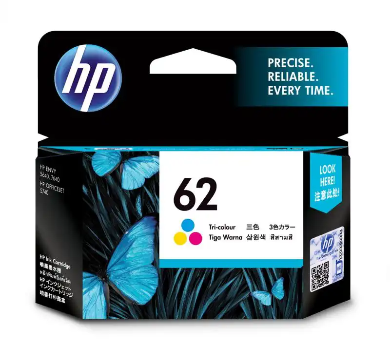 HP Tinta Catridge 62 Color
