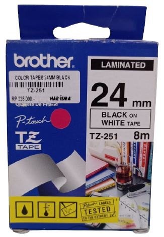 BROTHER Color Tapes 24mm Black