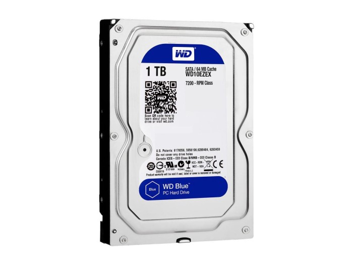 WD HDD Internal Blue 1 TB 3.5