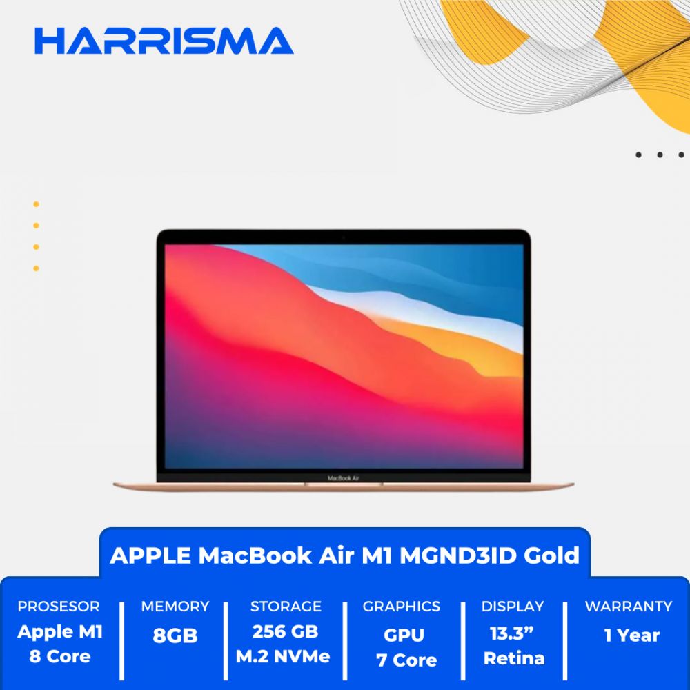 Apple Macbook Air M Mgnd Id Gold Harrisma