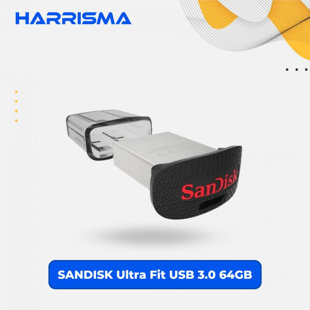 SanDisk Flashdisk Ultra Fit USB 3.0 64GB