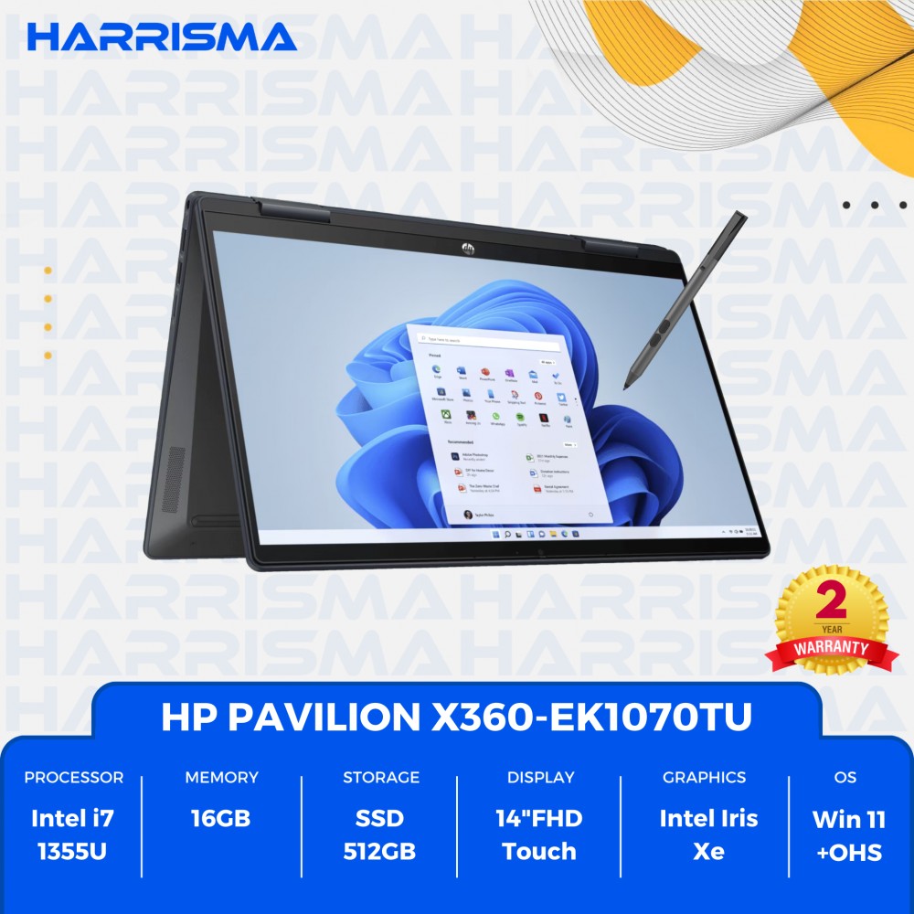 HP Pavilion X360-EK1070TU Blue