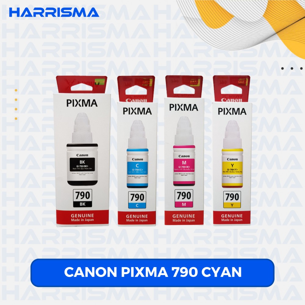 Tinta Canon Pixma 790 Cyan (G1000, G2000, G2002, G3000) Original