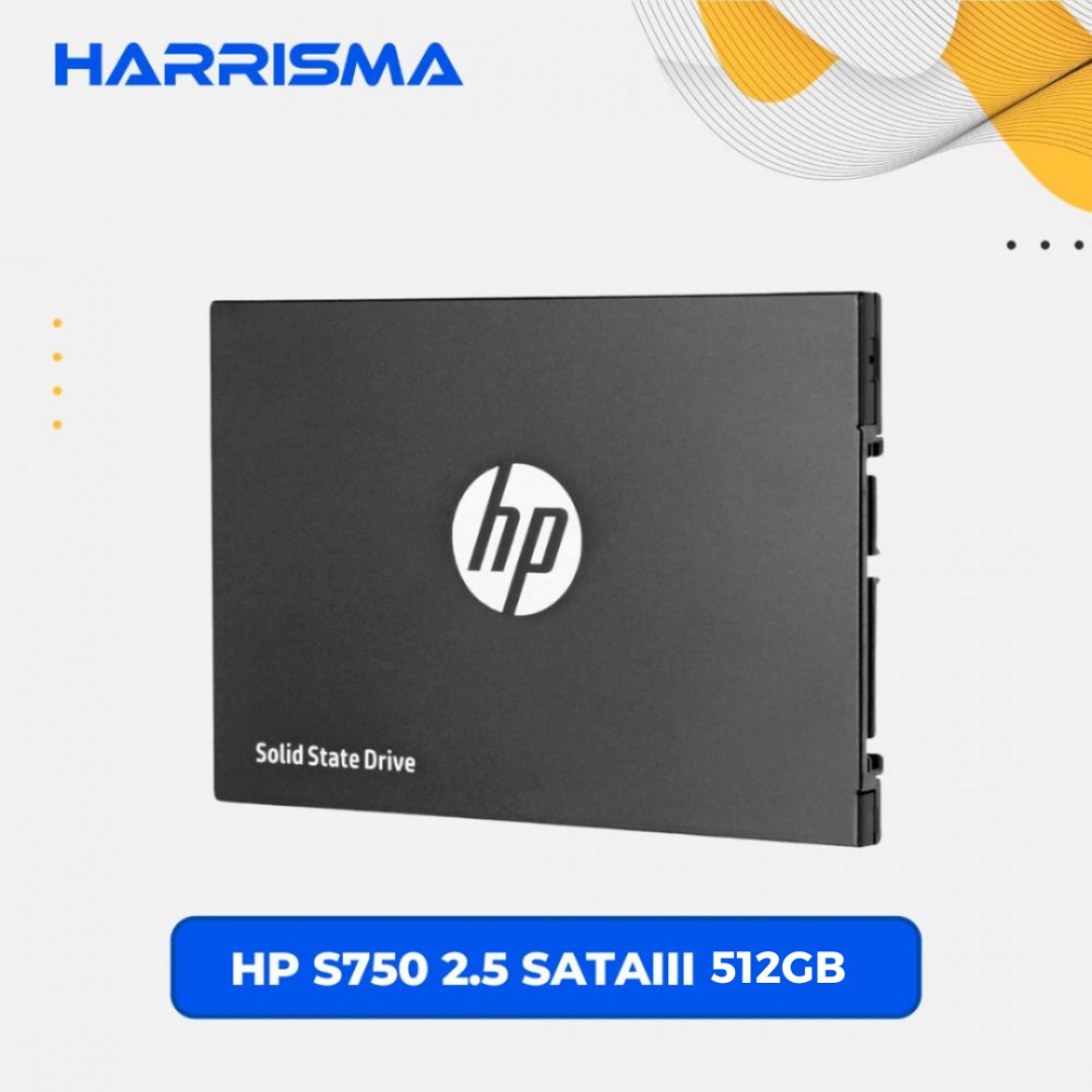 HP SSD Internal S750 2.5 SATA III 512GB