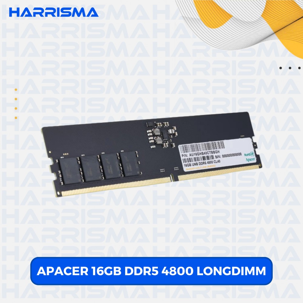 APACER 16GB DDR5 4800 LONGDIMM RAM 