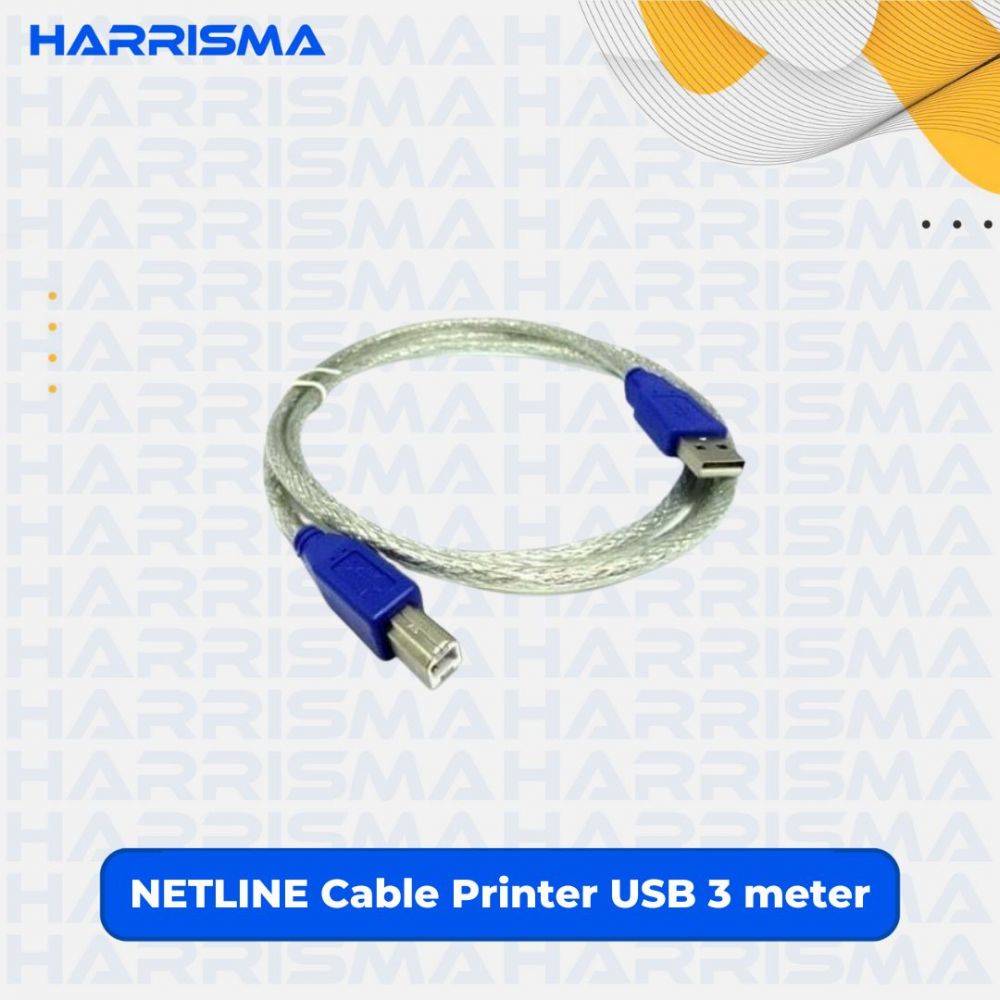 NETLINE Cable Printer USB 3 meter