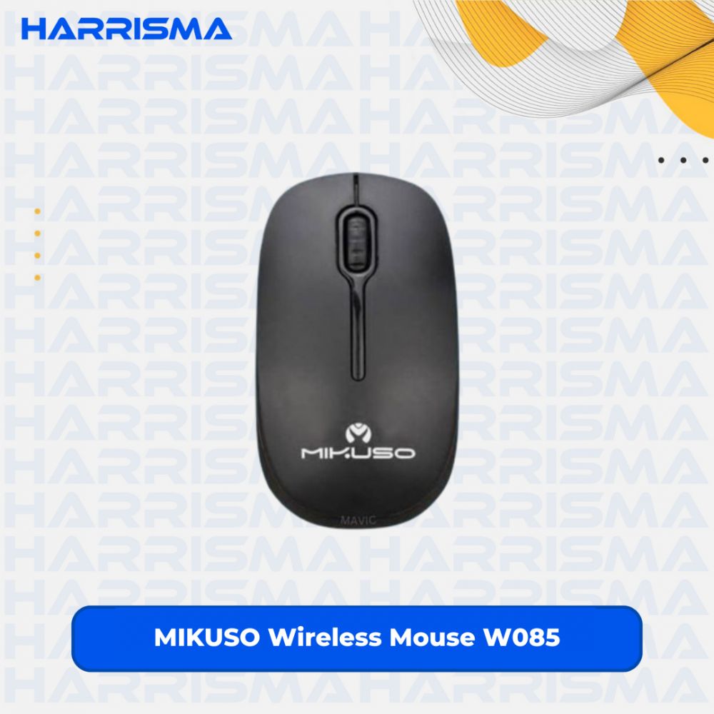 MIKUSO Wireless Mouse W085 Pink Hijau