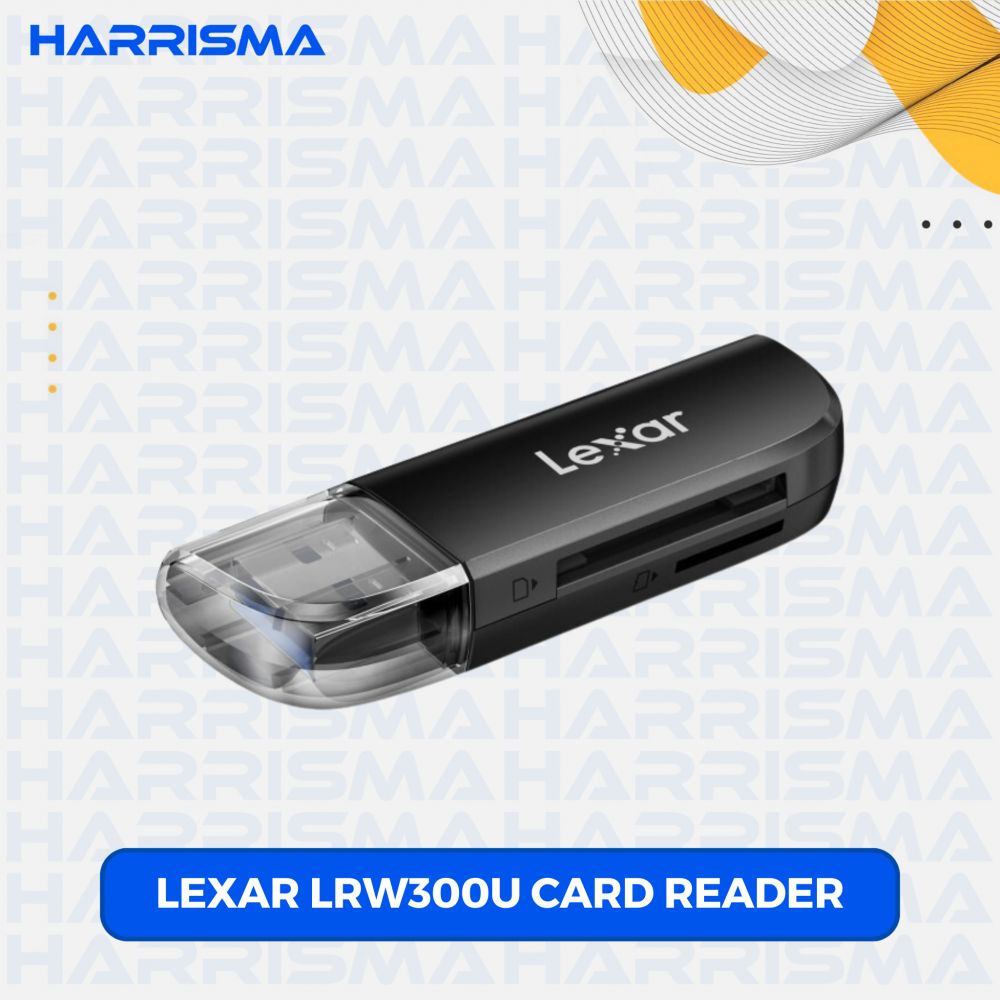 Lexar LRW300U MicroSD & SD Card Dual Slot Card Reader USB 3.2
