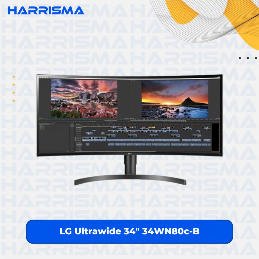 LG Monitor Ultrawide 34WN80c-B