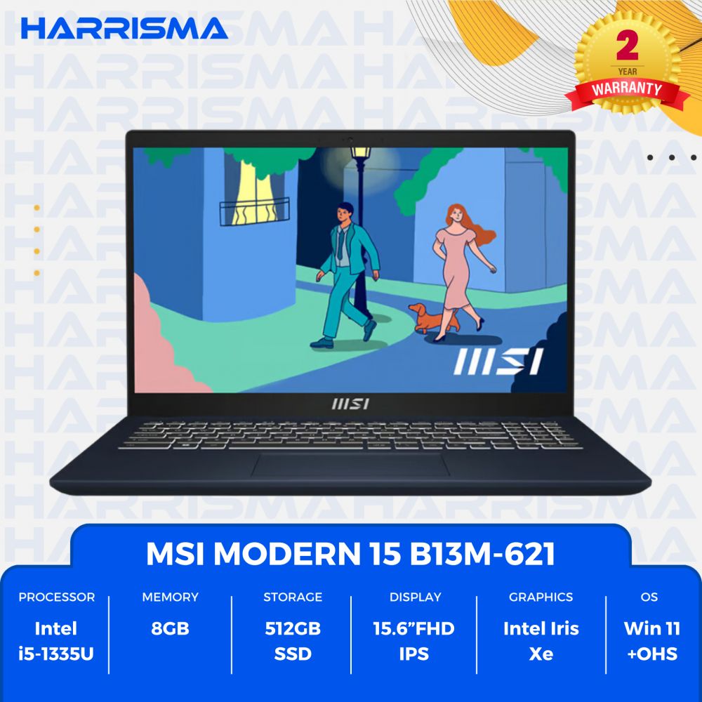 MSI Modern 15 B13M-621ID Blue