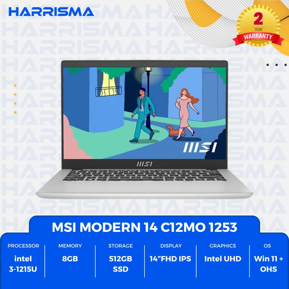 MSI Modern 14 C12MO ( 9S7-14J111-1253 )