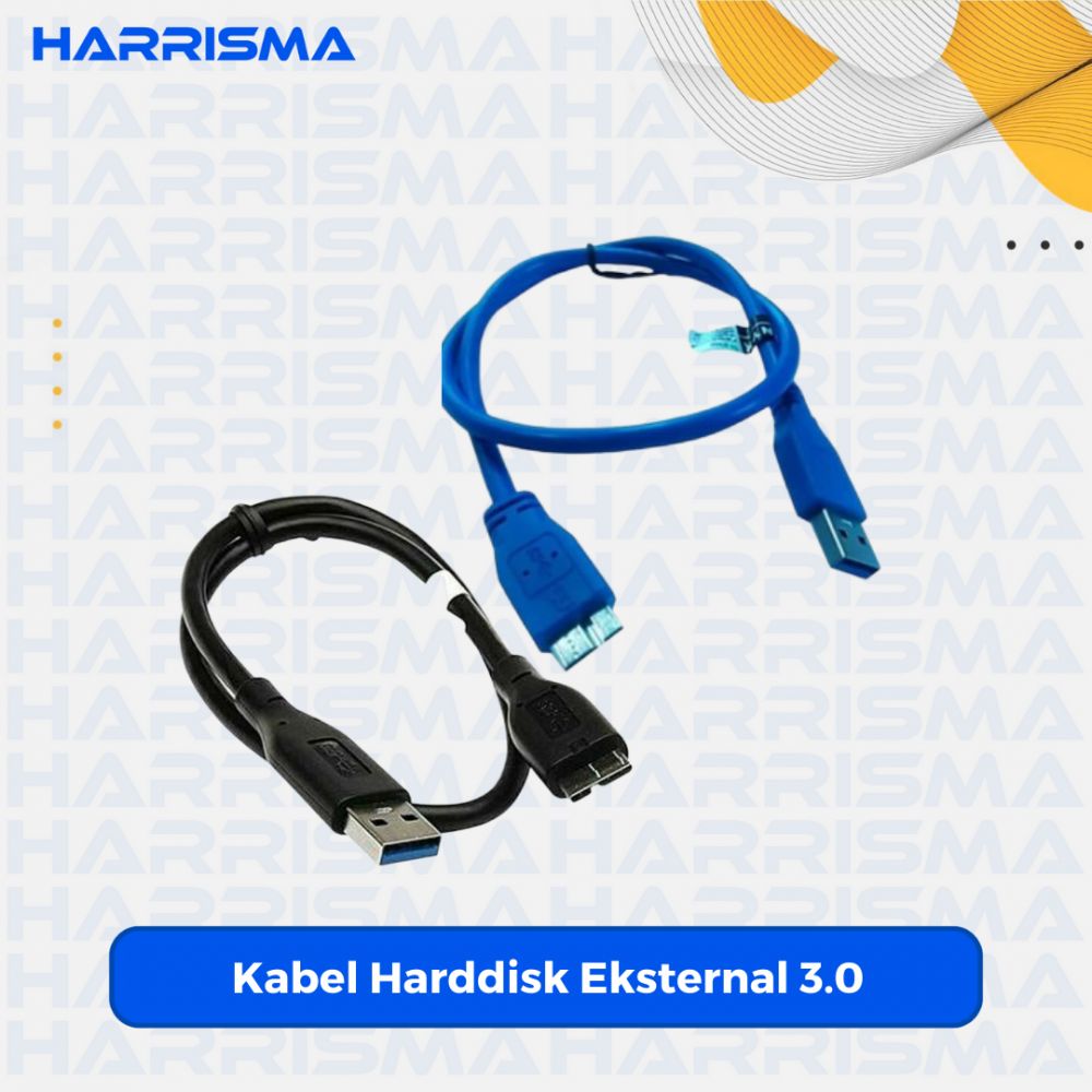 Kabel Harddisk Eksternal 3.0 60 meter Biru