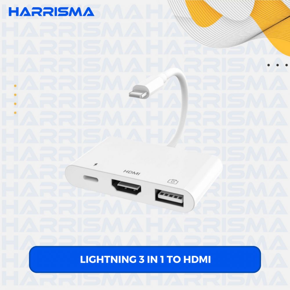 LIGHTNING 3 IN 1 TO HDMI